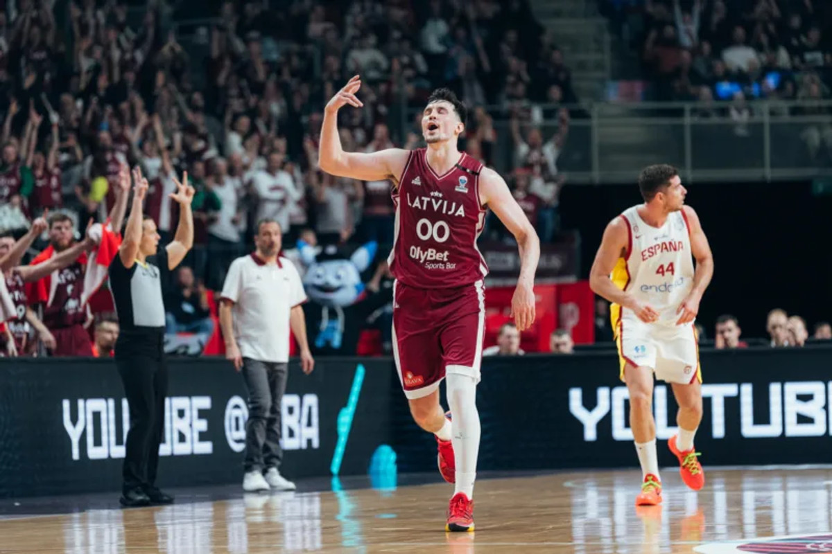Η Λετονία 83-66 την Ισπανία, νίκη-πρόκριση για το Βέλγιο