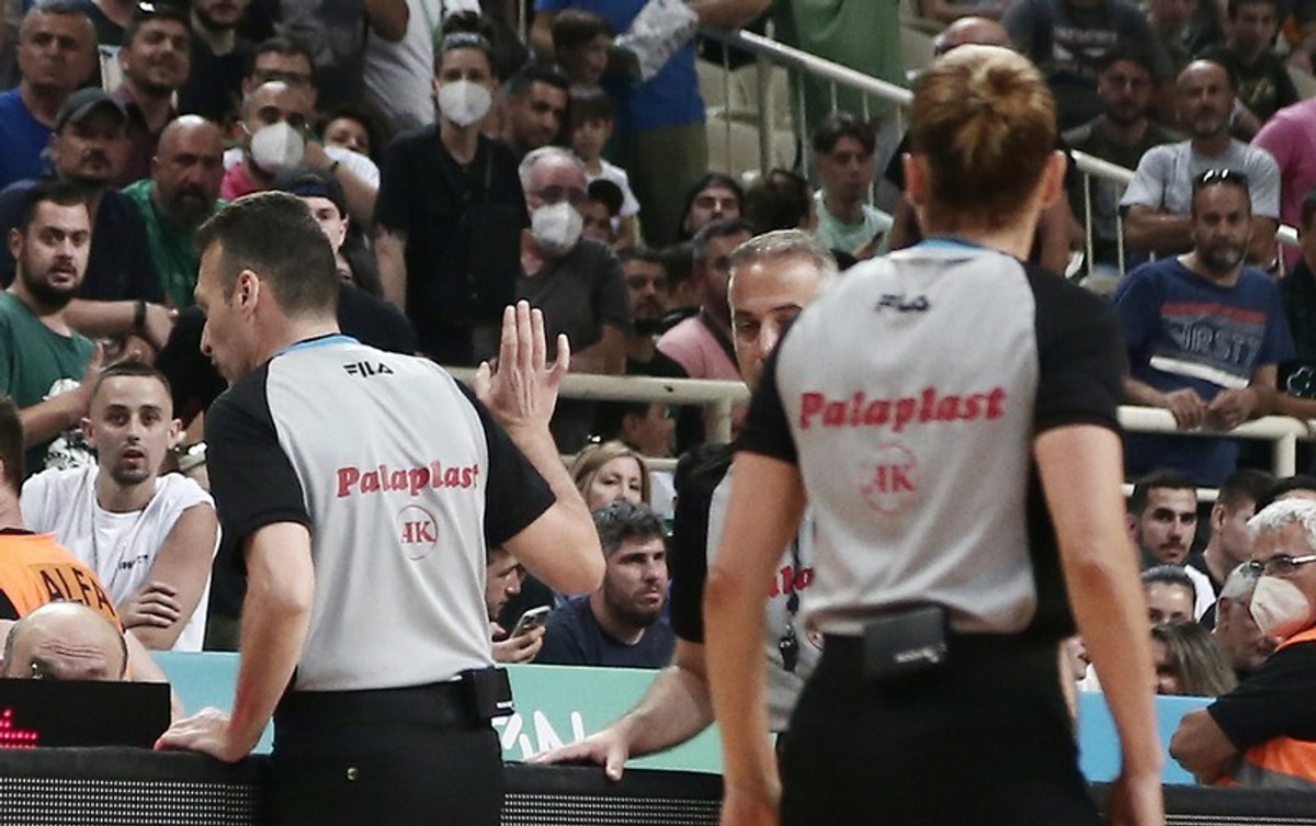Ολυμπιακός-Παναθηναϊκός: Οι διαιτητές του τρίτου τελικού