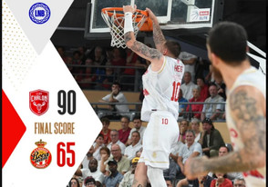 Βαριά ήττα για τη Μονακό, 90-65 από τη Σαλόν, πριν από τον Ολυμπιακό
