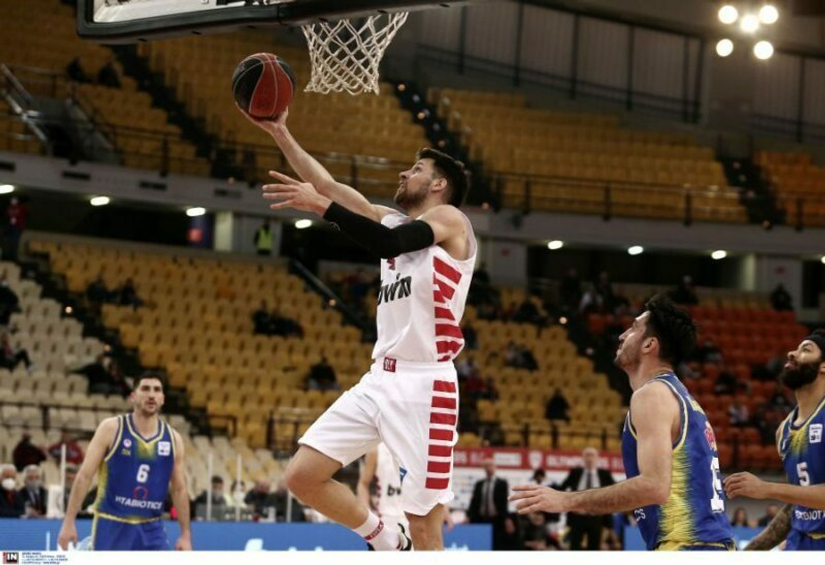 Ολυμπιακός-Περιστέρι 104-85: Τα highlights του αγώνα (vid)