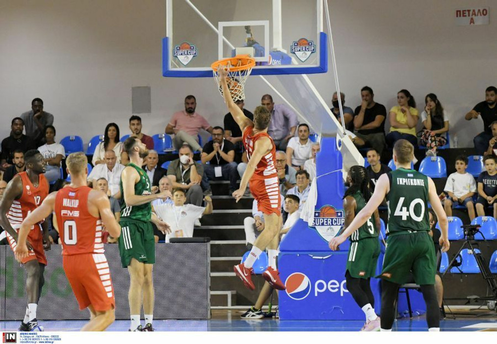 Παναθηναϊκός-Ολυμπιακός 52-67: Τα highlights του τελικού του Super Cup (vid)