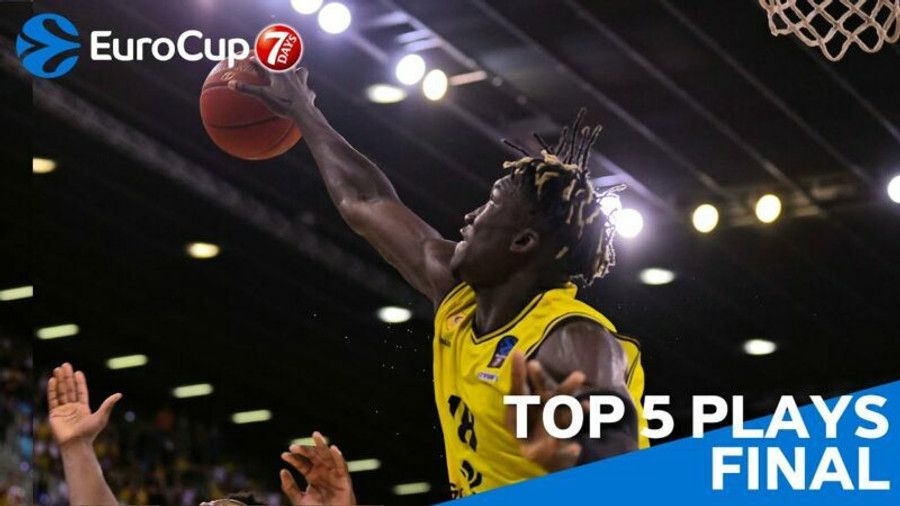 H τάπα του Καλίφα Ντιόπ στην κορυφή του Top-5 του τελικού του EuroCup (vid)