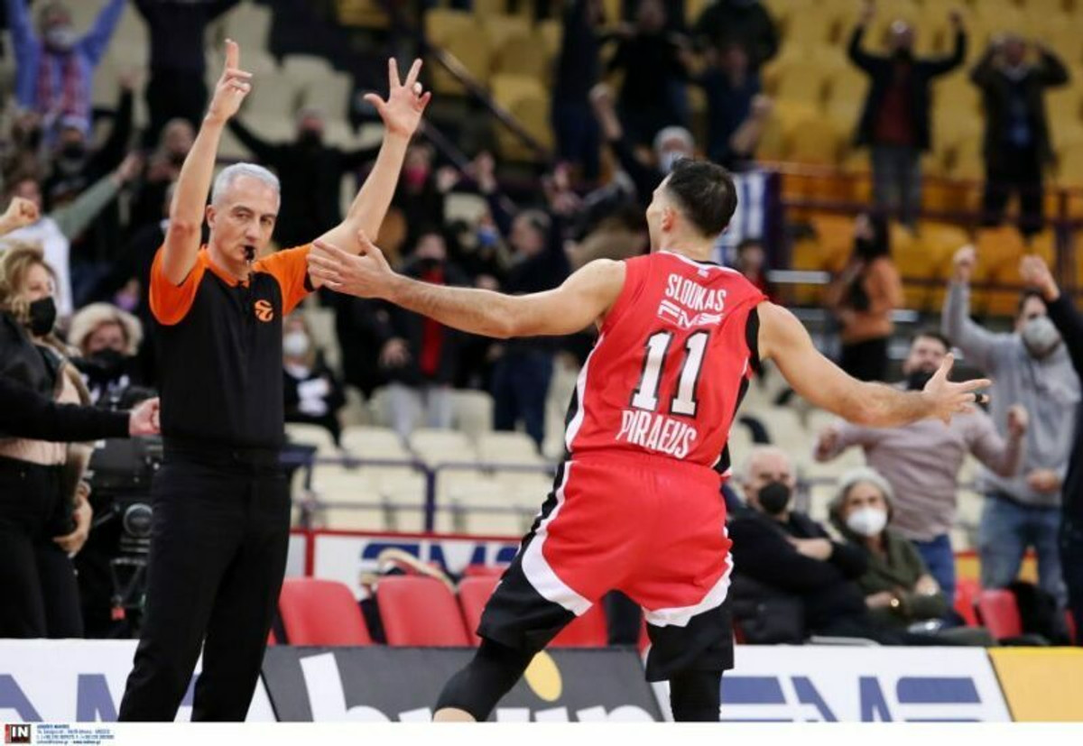 Το νικητήριο buzzer του Σλούκα στην κορυφή του Top-10 της EuroLeague (vid)
