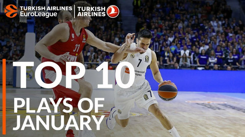 Οι καλύτερες φάσεις της Euroleague τον Ιανουάριο (video)