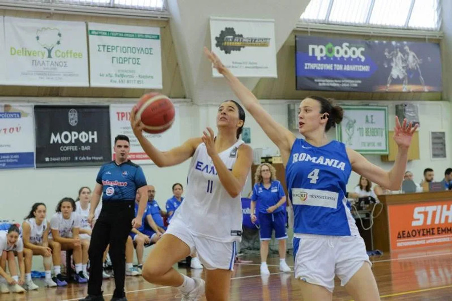 Εθνική Νέων Γυναικών: Φιλική ήττα από τη Ρουμανία