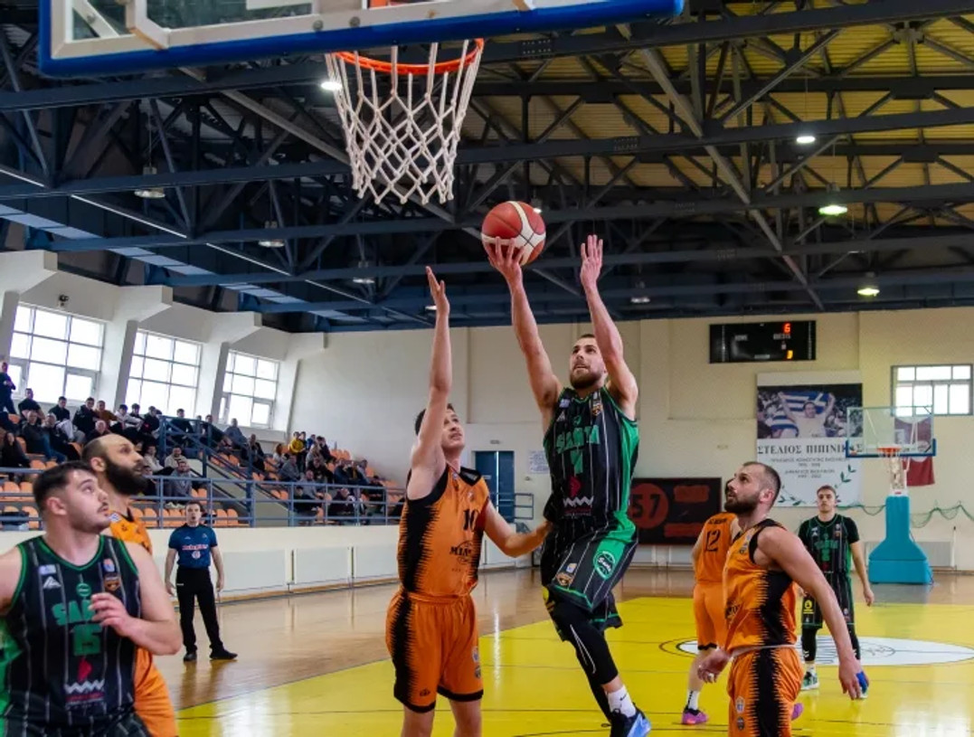 National League 2: Σώθηκε η Αγία Βαρβάρα 71-56 και 2-1 τα Βασιλικά