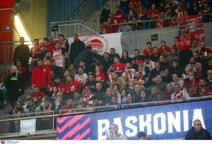 Μπασκόνια-Ολυμπιακός: Η photo gallery από την Buesa Arena