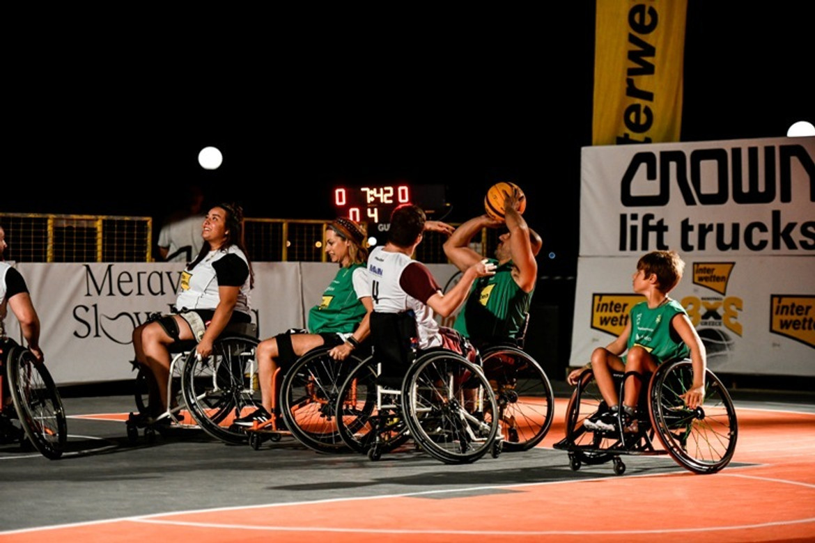 1st Interwetten FIBA 3x3 Greece Tour: Οι αγώνες με Αμαξίδιο έκλεψαν την παράσταση στην Πρέβεζα (pics)