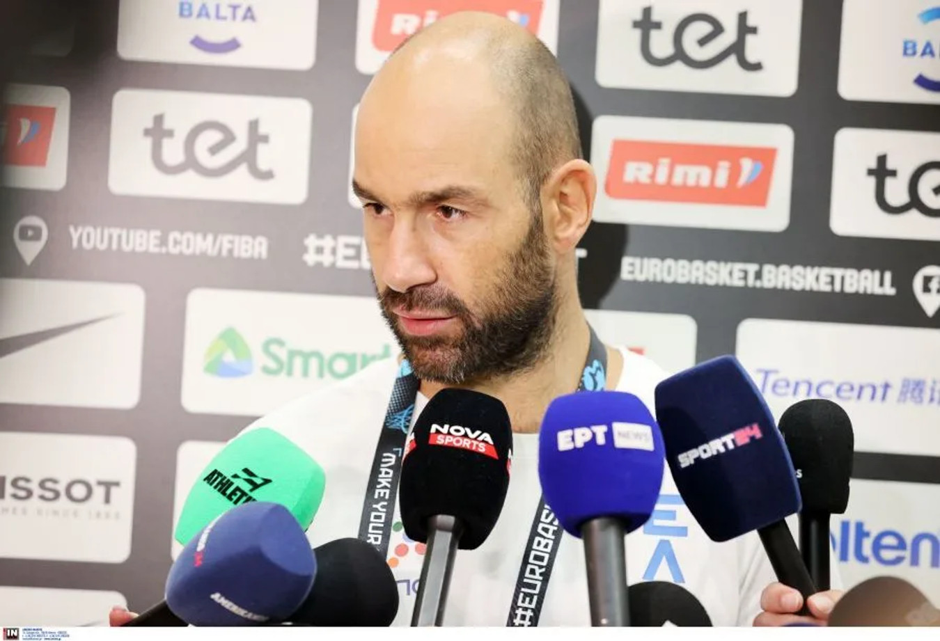 Σπανούλης: &quot;Να είμαστε πολύ δυνατοί πνευματικά&quot; - Τι είπε σε ερώτηση για τη Γάζα