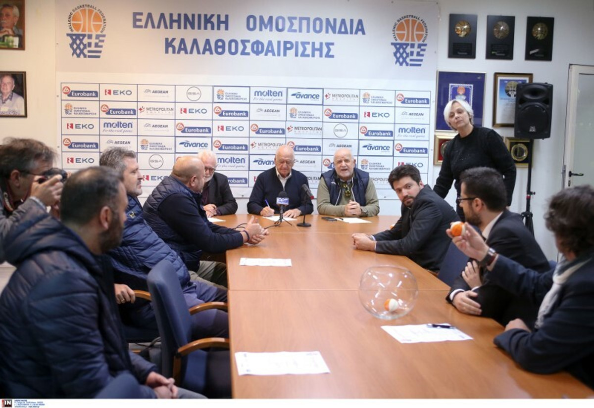 Οι δηλώσεις των εκπροσώπων των ΑΕΚ, Προμηθέα, Περιστερίου και Διαγόρα για την κλήρωση