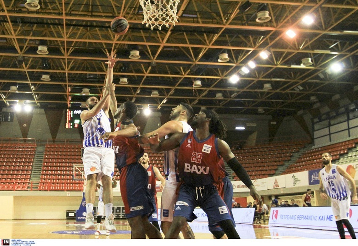 Έσπασε το ρόδι εντός έδρας η Λάρισα 84-58 το Μεσολόγγι