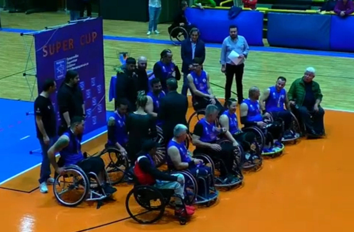 Mπάσκετ με αμαξίδιο: Ο Άτλας κατέκτησε το Super Cup, 64-46 τον Παναθηναϊκό (vid)
