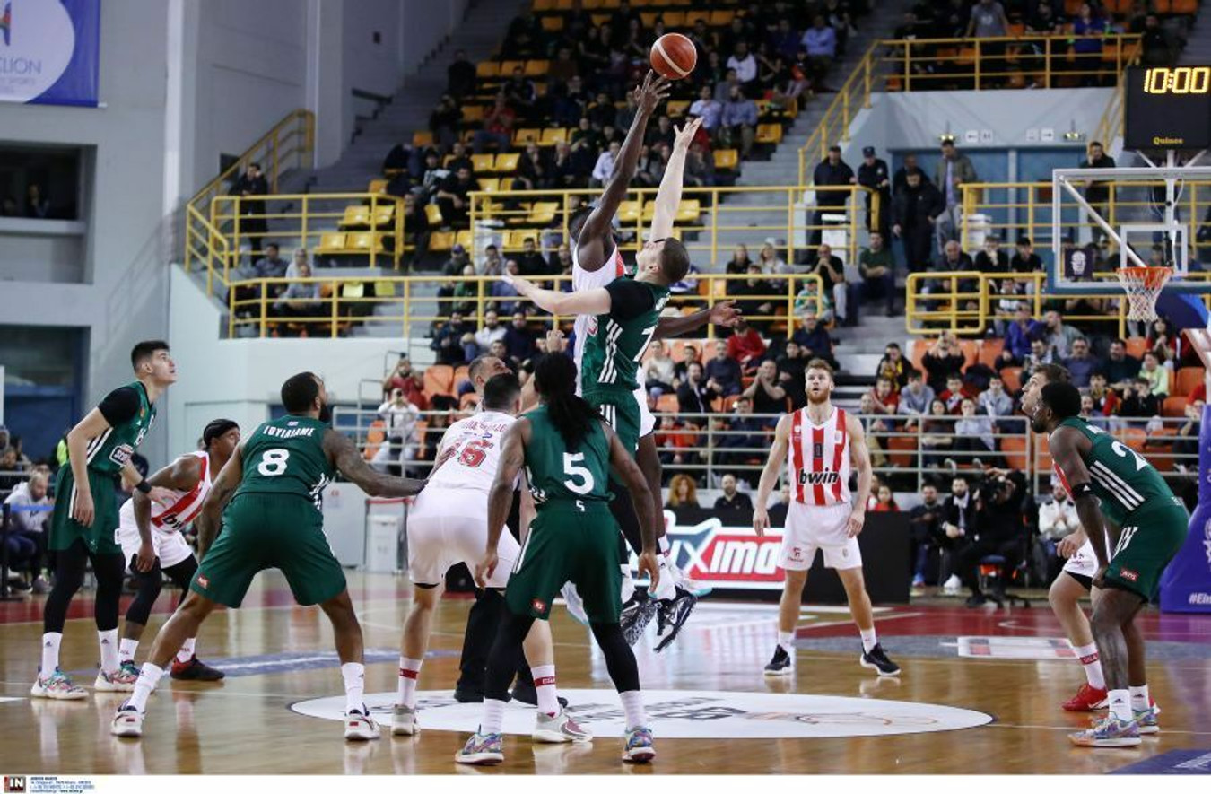 LIVE STREAMING: Ολυμπιακός-Παναθηναϊκός στις 19:15
