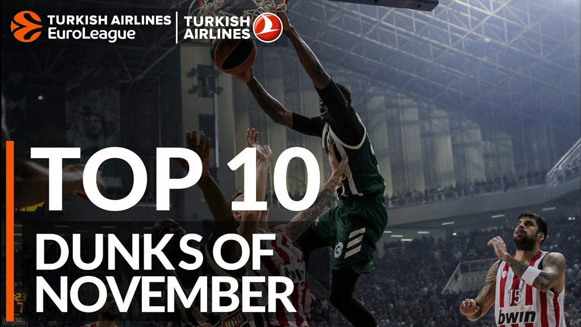 Με Θανάση στην κορυφή τα καλύτερα καρφώματα του μήνα στην Euroleague (video)