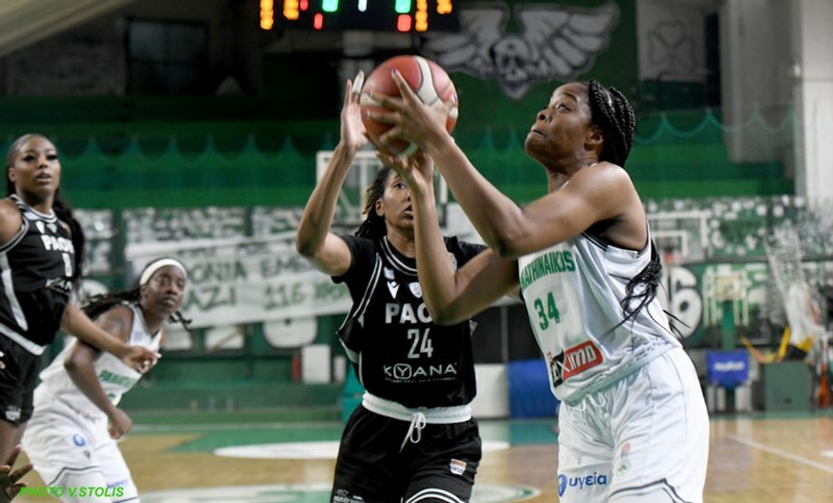 Τζίλιαν Αλέιν: Έχει 21 ριμπ. και 16 π. στο... ημίχρονο του Παναθηναϊκός-ΠΑΟΚ
