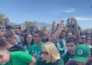 OAKA: Πλήθος φιλάθλων για τους Πρωταθλητές Ευρώπης (vids &amp; pics)
