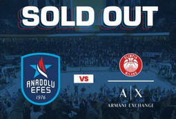 Εφές: Sold out και στο Game 4 με την Αρμάνι Μιλάνο! (pic)