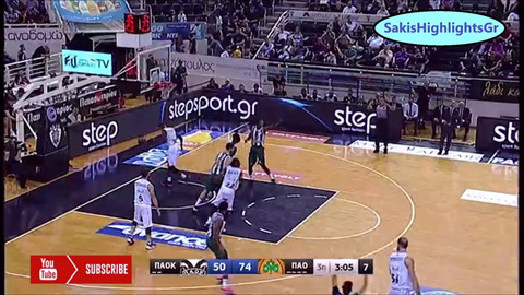 Δείτε highlights από το &quot;χορταστικό&quot; ΠΑΟΚ-Παναθηναϊκός 88-104