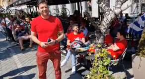 Στα &quot;κόκκινα&quot; το Κάουνας για τον μεγάλο τελικό του Ολυμπιακού (vid)