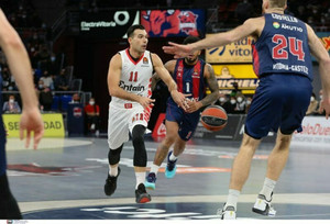 Τα highlights από το διπλό του Ολυμπιακού στην έδρα της Μπασκόνια (vid)