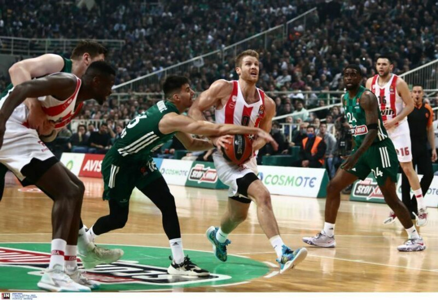 Έτσι νίκησε ο Ολυμπιακός 95-71 τον Παναθηναϊκό (video)