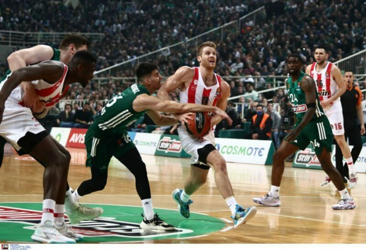 Έτσι νίκησε ο Ολυμπιακός 95-71 τον Παναθηναϊκό (video)