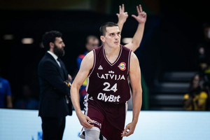 Τα highlights από τη νίκη της Λετονίας επί της Ιταλίας - MVP ο Γκραζούλις (vids)