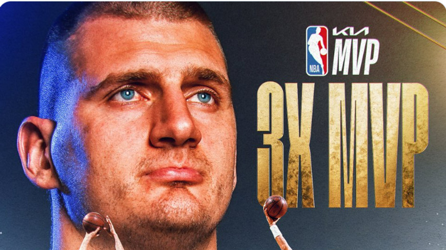 Για τρίτη φορά MVP του NBA ο Γιόκιτς (vids)