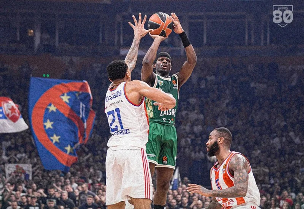 Πέρασε από το Βελιγράδι η Ζαλγκίρις, 86-80 τον Ερυθρό Αστέρα