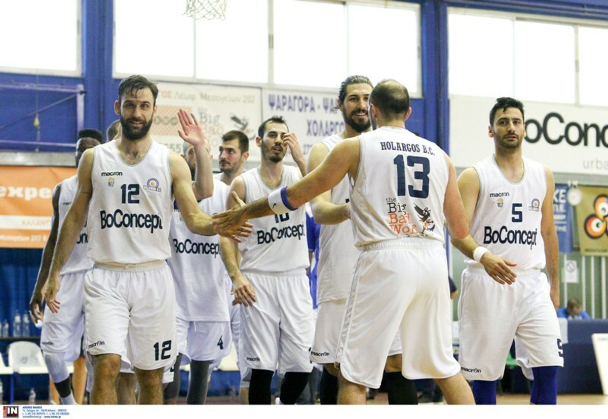Μια νίκη από την BasketLeague ο Χολαργός!