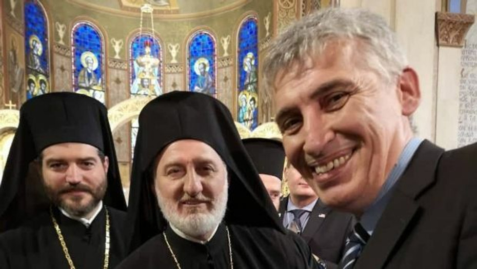 Στην ενθρόνιση του νέου Αρχιεπισκόπου Αμερικής ο Φασούλας