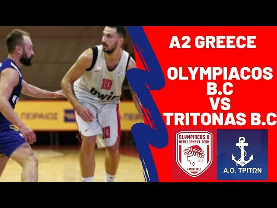 Τα highlights της νίκης του Ολυμπιακού Β&#039; Piraeus Bank επί του Τρίτωνα (video)