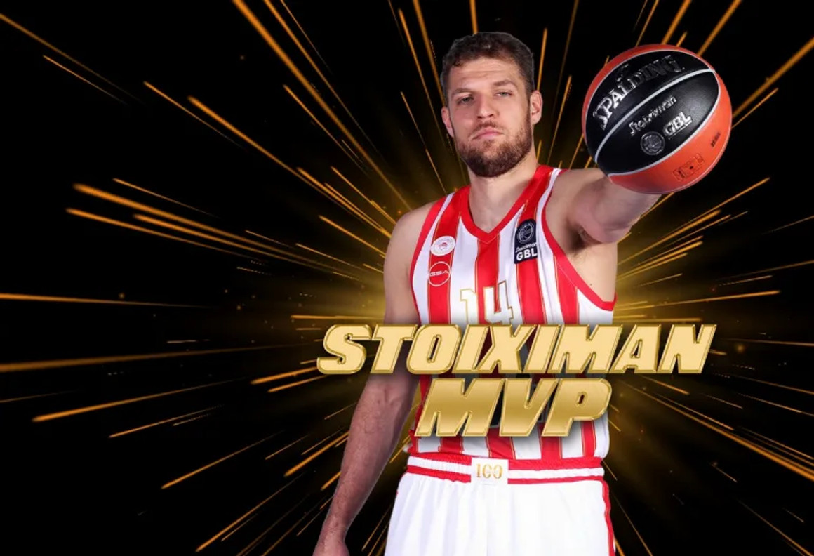 GBL: Ο Σάσα Βεζένκοφ MVP της σεζόν 2024-25