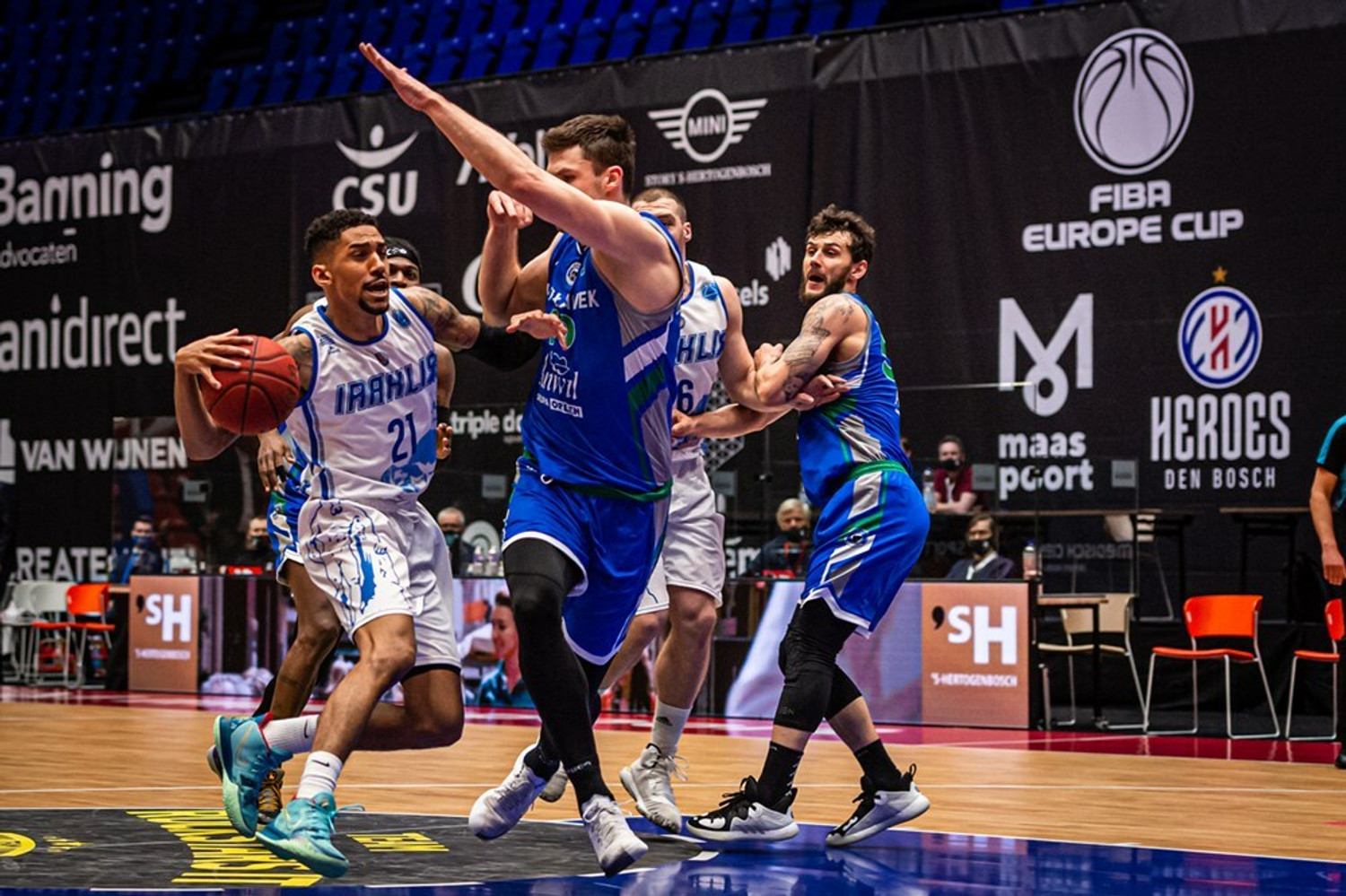 FIBA Europe Cup: Στους &quot;8&quot; ο Ηρακλής 86-81 την Ανβίλ Βλότσλαβεκ (pics)
