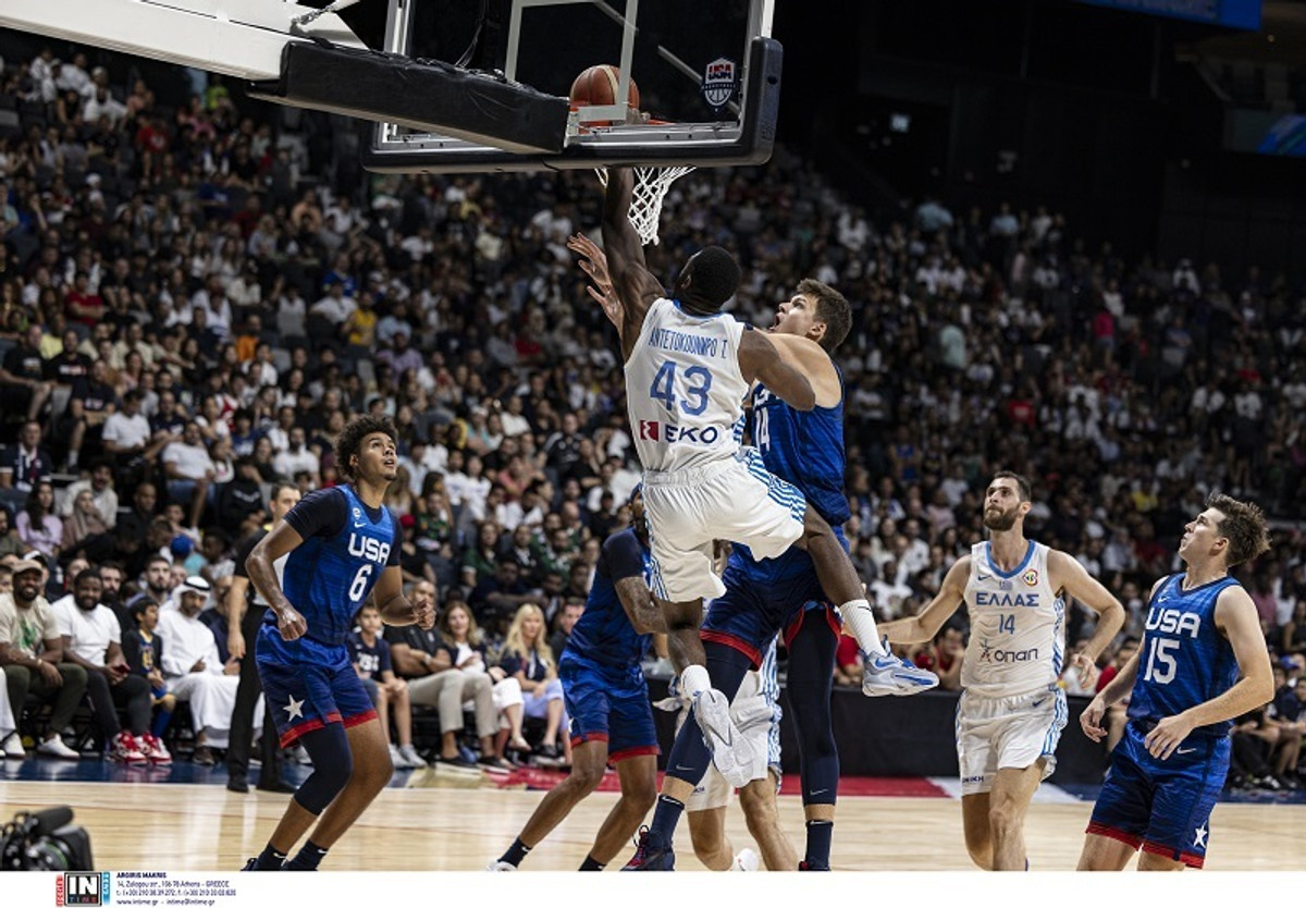 Τα highlights της αναμέτρησης της Ελλάδας με την Team USA (vid)