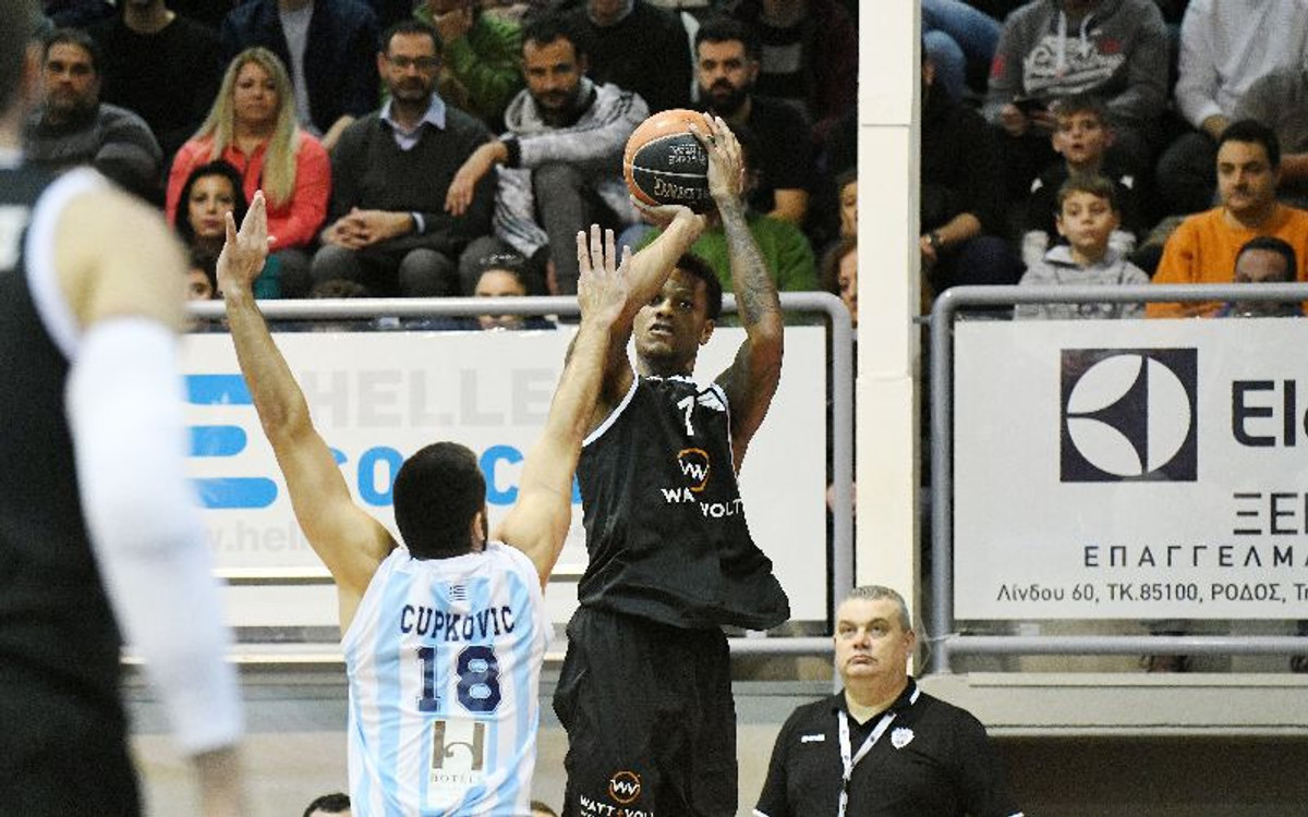 Χωρίς σέντερ, αλλά με ψυχή ο ΠΑΟΚ, 75-60 τον Κολοσσό στη Ρόδο