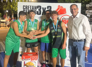 Τουρνουά 3x3 Βasketball Cretan Series by choco BIG: Η επιστροφή στα μαρτυρικά Ανώγεια