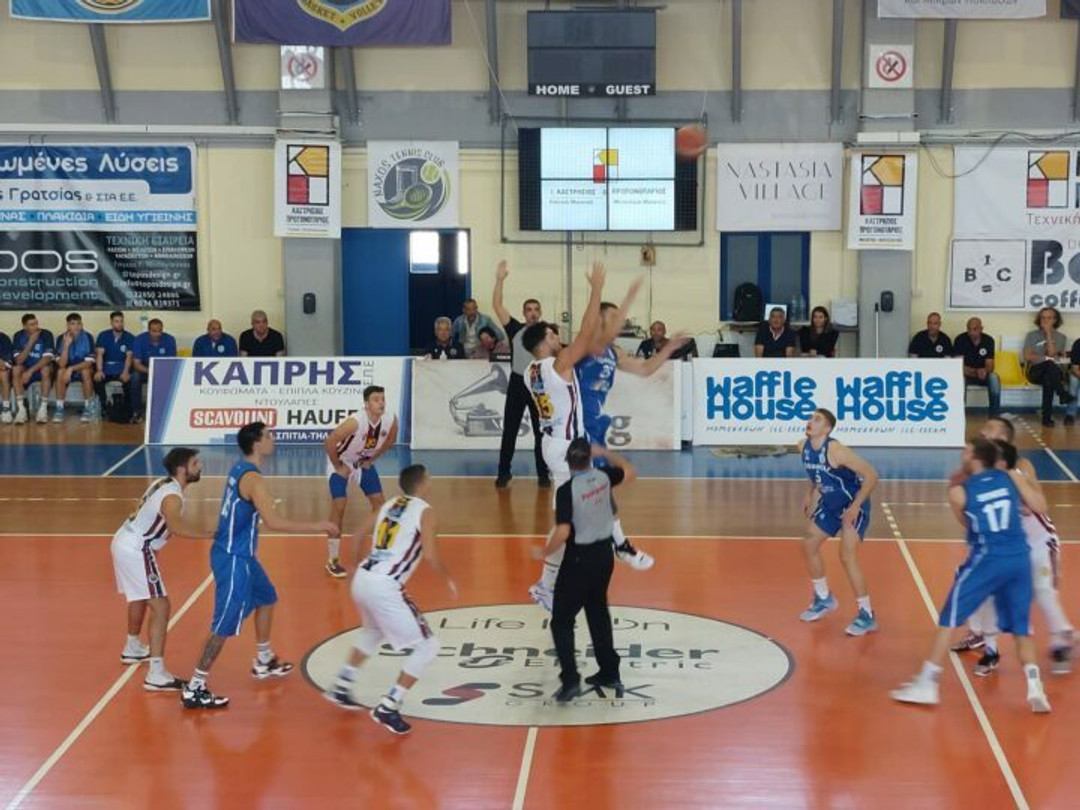 Πέρασε από τη Νάξο ο Εθνικός, 75-70 τα Φανάρια