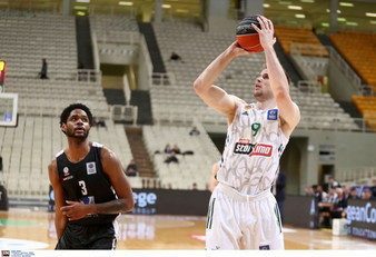 Παναθηναϊκός-Απόλλων Π. 108-77: Έκανε προπόνηση για τα playoffs