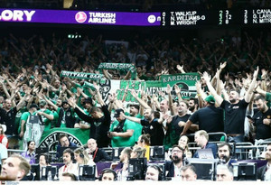 Παναθηναϊκός: &quot;Καταπράσινη&quot; η Uber Arena στον τελικό (pics &amp; vids)