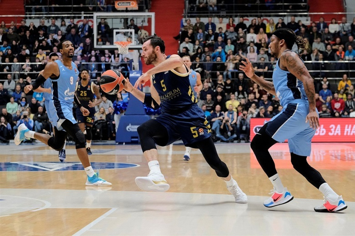 Αρκούσαν οι περιφερειακοί της Ρεάλ, 86-71 τη Ζενίτ στη Ρωσία (video)