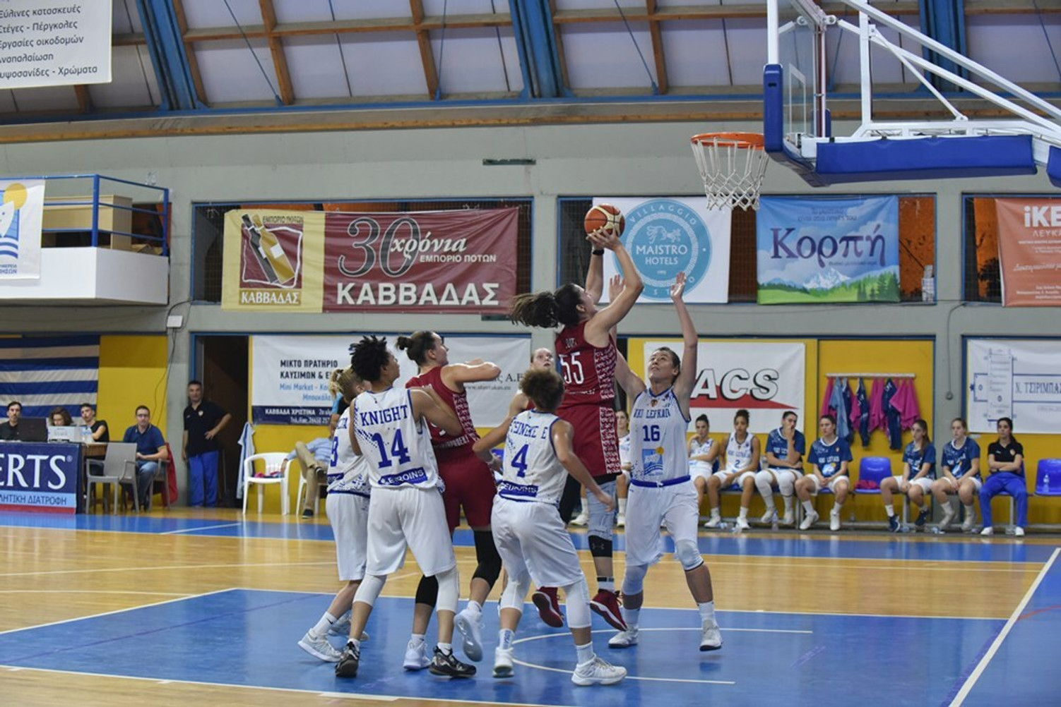 Βαριά ήττα για τη Νίκη Λευκάδας, 82-56 η ΜΒΑ Μόσχας