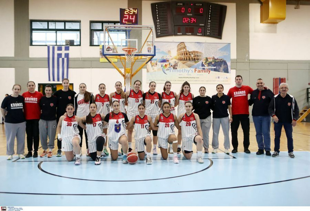 ΕΣΚΑΝΑ: Πρωταθλητής Νεανίδων ο Κρόνος Αγίου Δημητρίου 57-51 και 3-0 τις Εσπερίδες