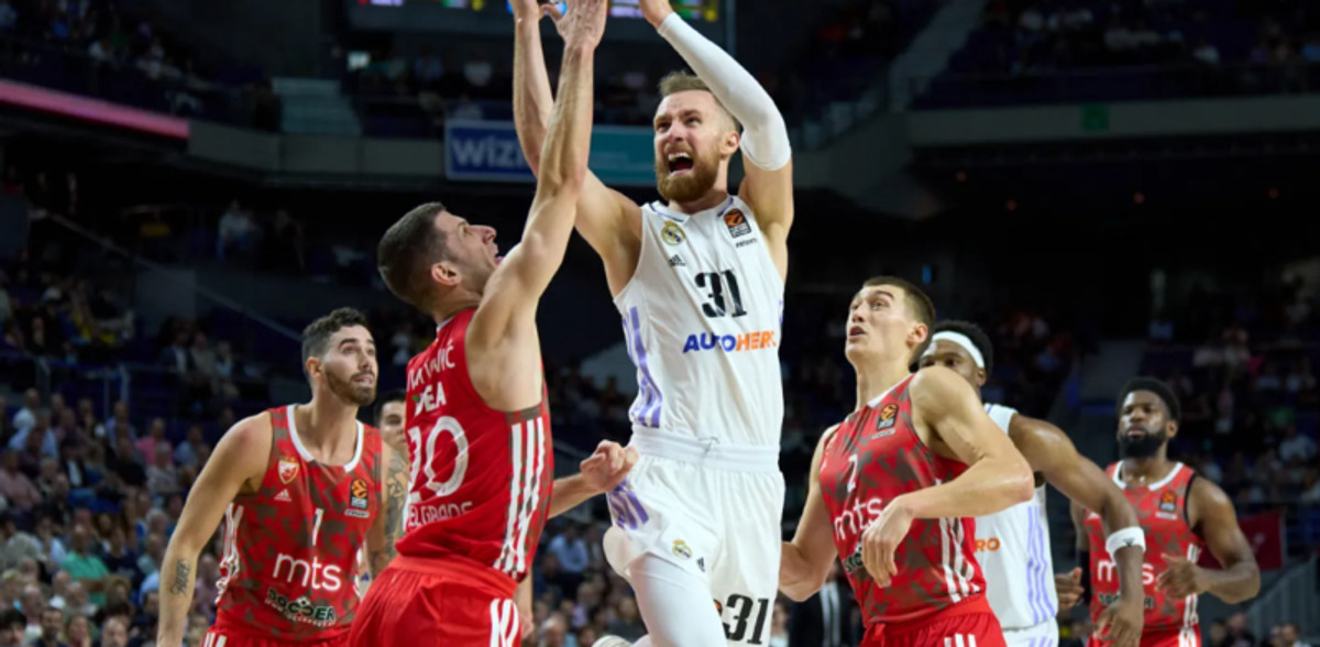 Ρεάλ Μαδρίτης-Ερυθρός Αστέρας 72-56: Διαφορά ποιότητας (video)
