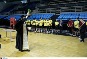 ΑΕΚ: Αγιασμός στα Άνω Λιόσια (gallery)