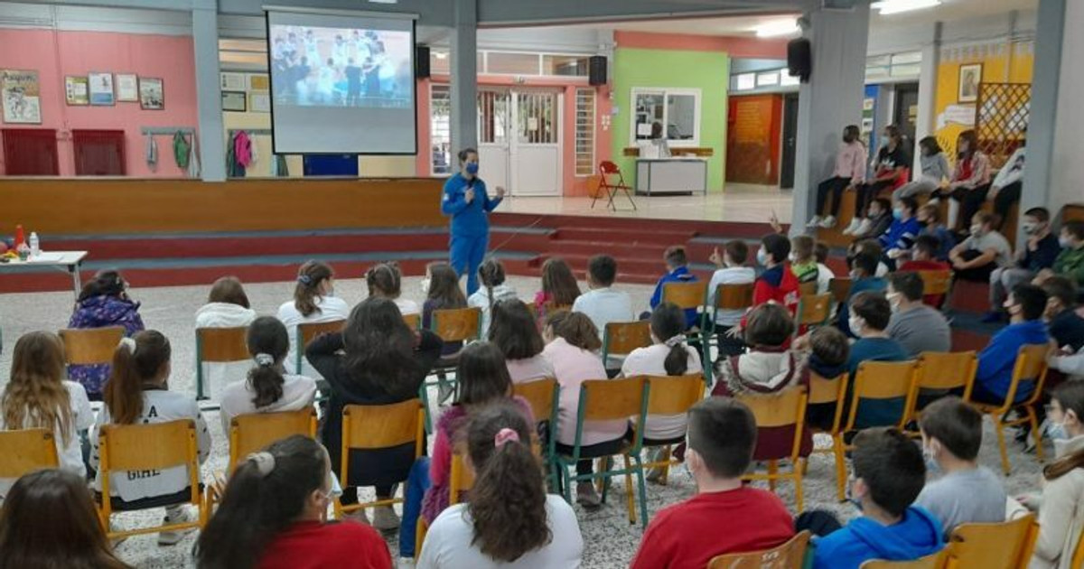 ΕΟΚ: Έφερε πιο κοντά το μπάσκετ σε σχολεία του Βόλου και της Λάρισας