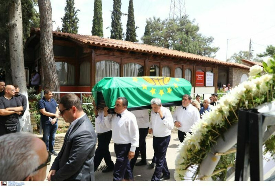 Παναθηναϊκός και ελληνικό μπάσκετ είπαν το τελευταίο αντίο στον Πάρη Δερμάνη (pics)
