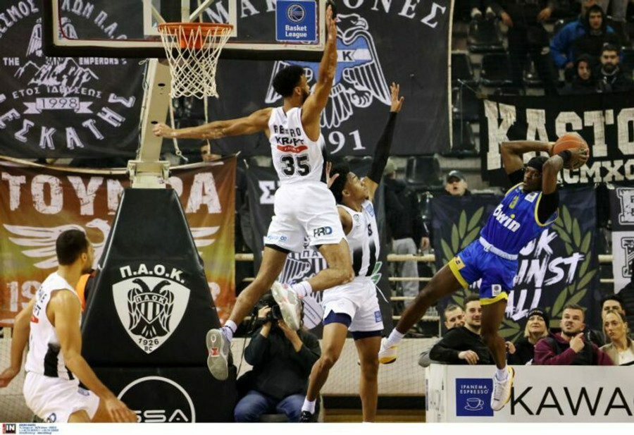 Μόνο του στην τρίτη θέση το Περιστέρι, 81-70 τον ΠΑΟΚ στην Πυλαία (vid & pics)