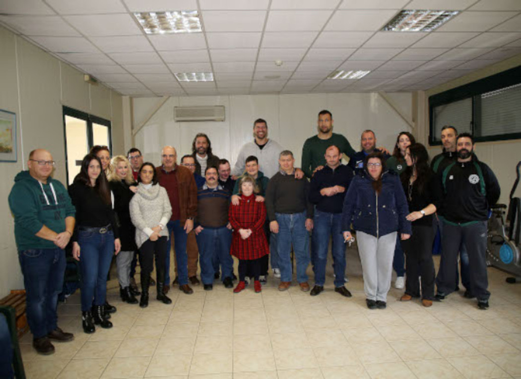 Τo ελληνικό μπάσκετ στο Κέντρο Ειδικών Παιδιών Ζωοδόχος Πηγή (pics)