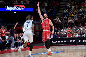 Με Μίροτιτς το 2-0 η Αρμάνι Μιλάνο, 77-66 την Μπρέσια